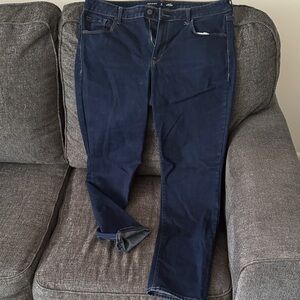 Old Navy Women's Dark Blue Skinny Jeans